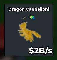 BS14096 Dragon Cannelloni Gold 2B/s