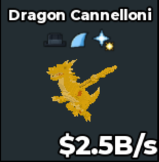 DRAGON CANNELLONI GOLD 2.5B/S