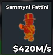 BS14134 Sammyni Fattini 99 Exist Lava 420M/s