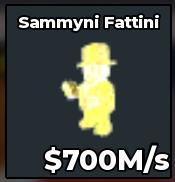 BS14135 Sammyni Fattini Divine 700M/s