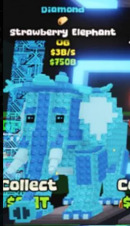 Diamond Strawberry Elephant 3B/s Taco Trait
