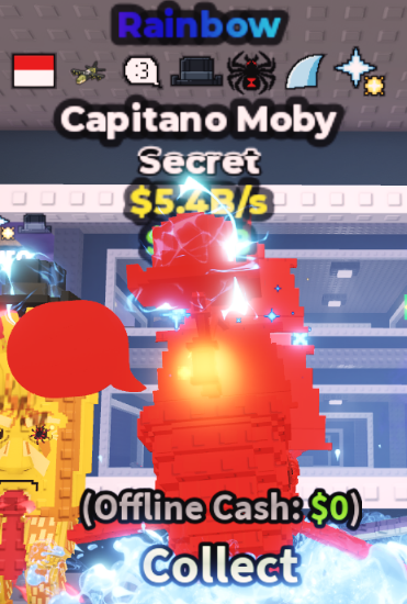 RAINBOW CAPITANO MOBY 5.4B/S (SPIDER + 6 TRAITS) – STEAL A BRAINROT – FAST DELIVERY & TRUSTED #P7LN5Q