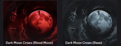 Dark Moon Profile Effect ( Any Color ) 🔥Cheap Decoration $6.99