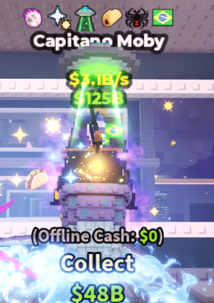 CAPITANO MOBY 3.1B/S (UFO + 5 TRAITS) – STEAL A BRAINROT – FAST DELIVERY & TRUSTED #Q4VK9M