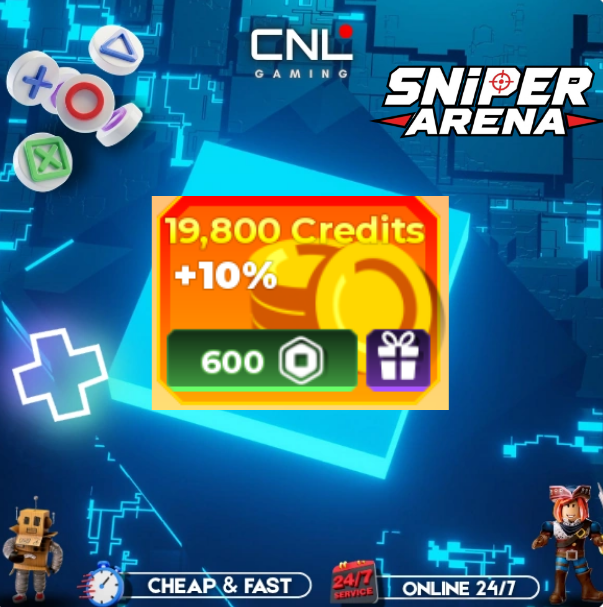 Sniper Arena - 19800 Credits [600R]