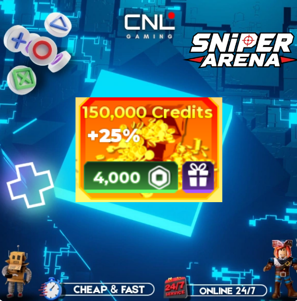 Sniper Arena - 150000 Credits [4000R]