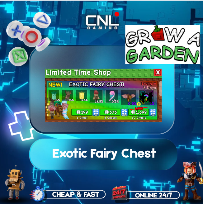 Grow a Garden - Exotic Fairy Chest [199R]