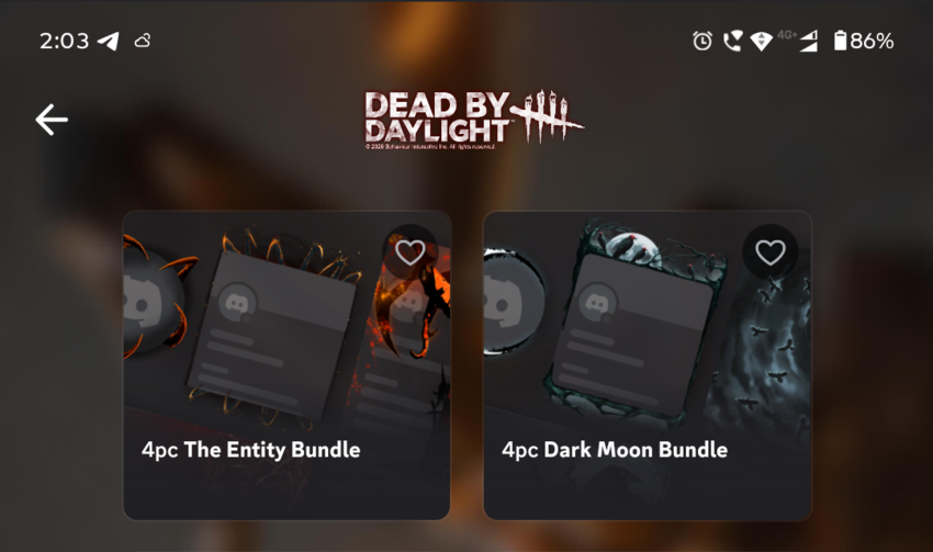 Discord Avatar 👾 New Decoration 4 PC The Entity or Dark Moon Bundle PRICE | FAST⚡