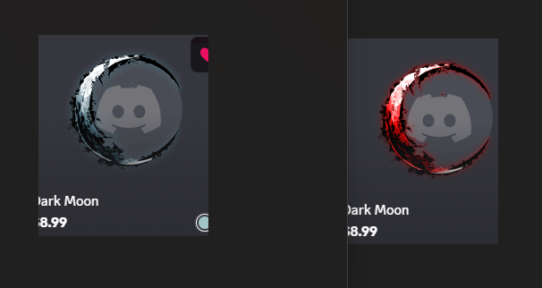 Dark Moon Avatar ( Any Color )🔥Cheap Decoration $6.99