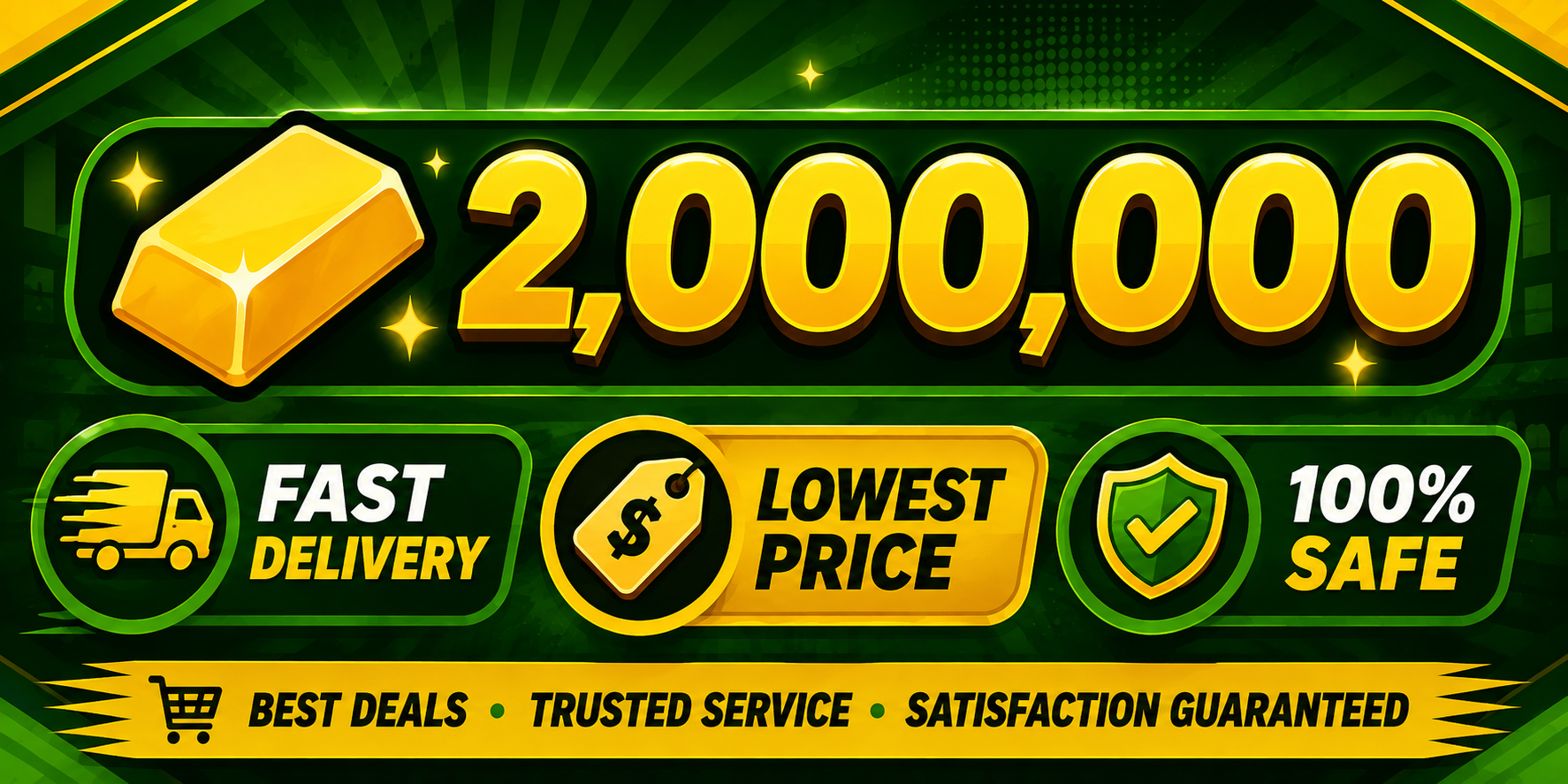 Roll a Fisherman Gold 2M CHEAPEST PRICE