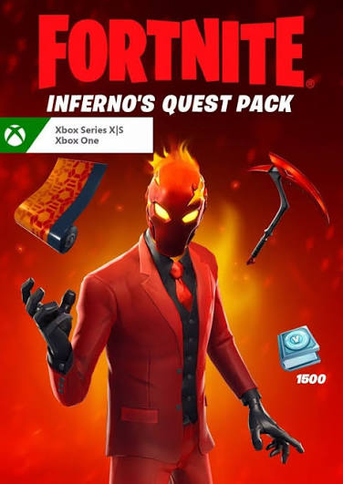 Fortnite - Inferno's Quest + 1500 V-Bucks ▶️ ARGENTINA 🟩 XBOX