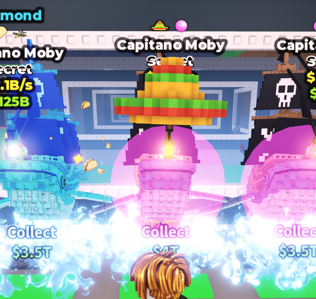 🍔NO TACO🍔 Capitano Moby 💵 1.2B/s 💵 Sombrero + Bubblegum Traits ⭐ YOU GET THE ONE IN PICTURE ✅ 500+ Orders ✅ TOP SELLER ✅ GamerTagz