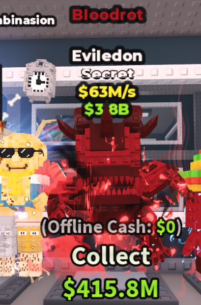 BLOODROT EVILEDOON 63M/S – STEAL A BRAINROT – FAST DELIVERY & TRUSTED #K6LP2R