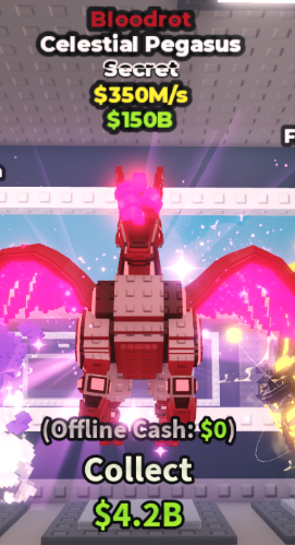BLOODROT CELESTIAL PEGASUS 350M/S – STEAL A BRAINROT – FAST DELIVERY & TRUSTED #D4LK8Q
