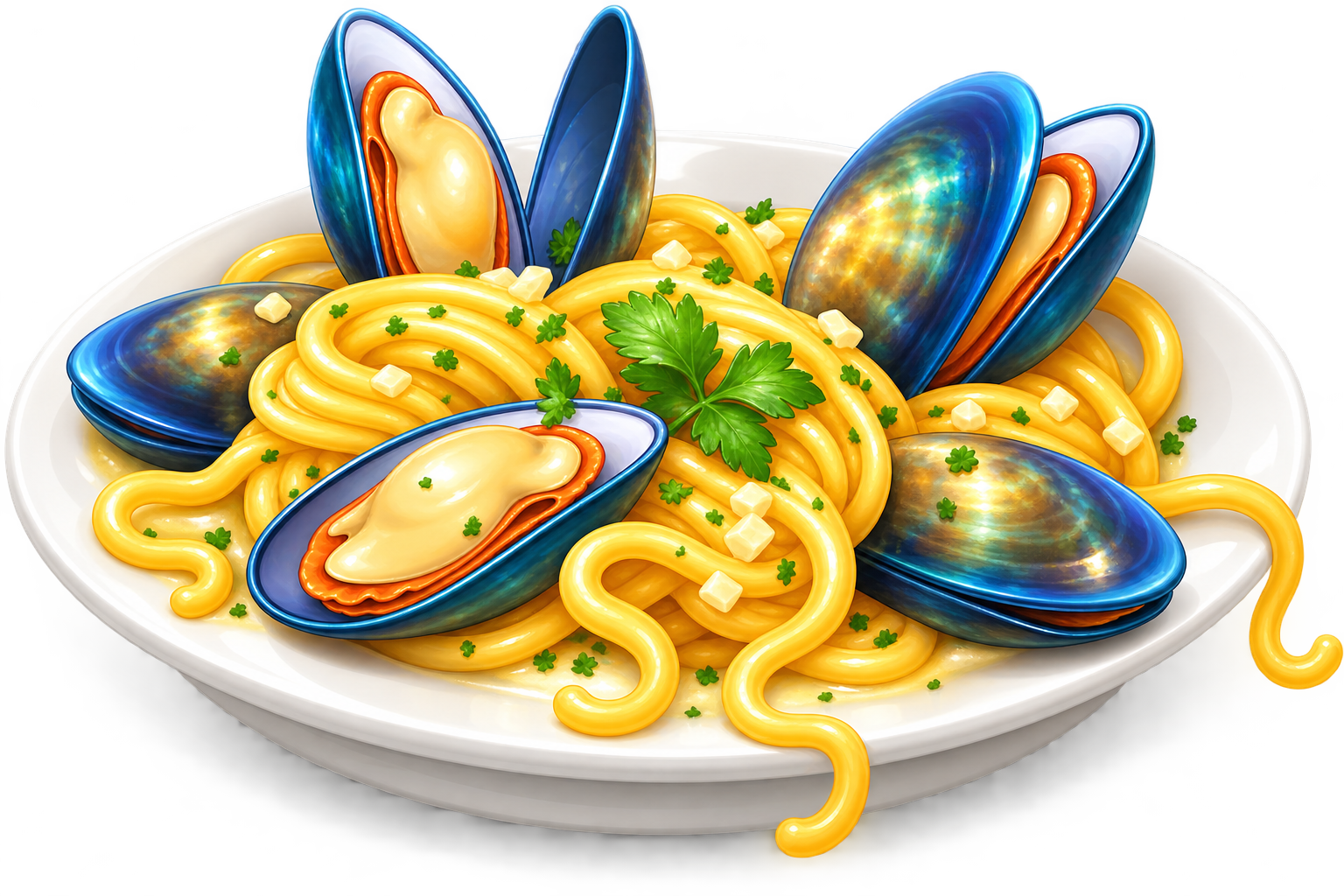 1000x Mussel Linguine