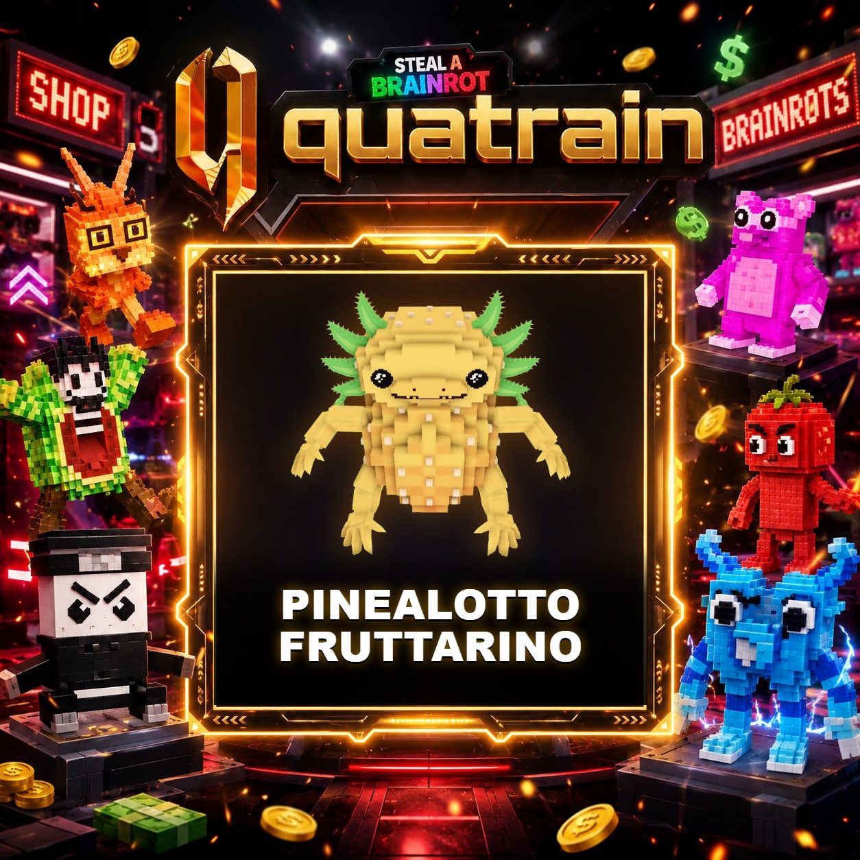🎃👻 Pinealotto Fruttarino 👻🎃 Rare | FOR HAUNTED BASE ⚡