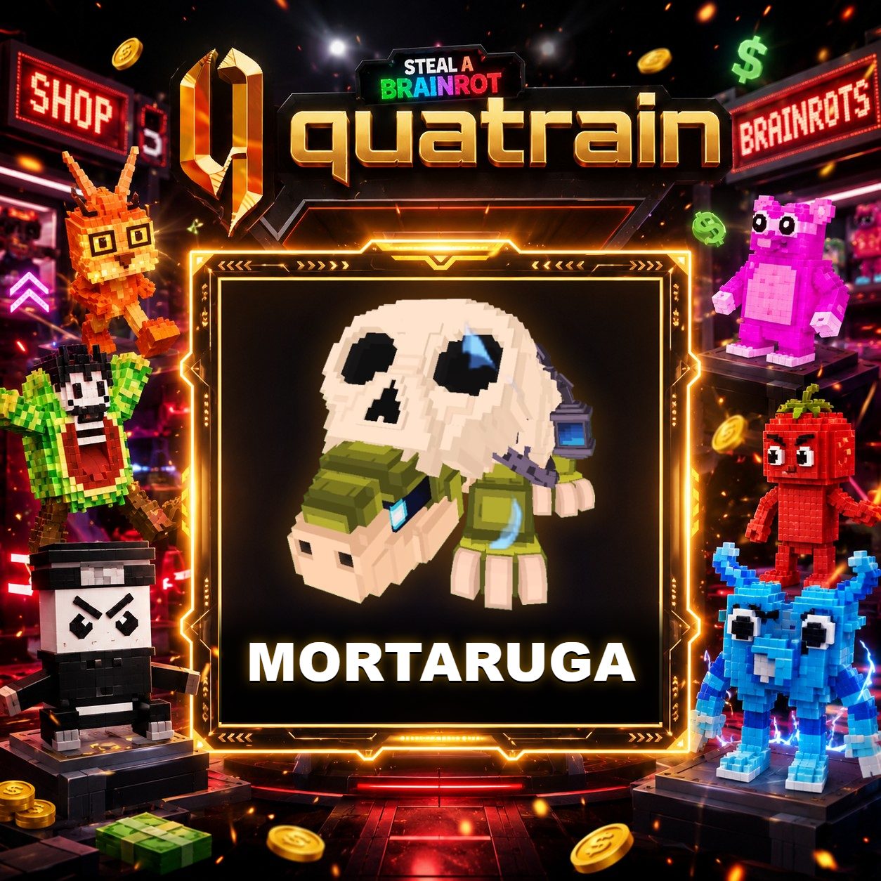 💀🐢 Mortaruga 🐢💀 Super Speedy | FOR HAUNTED BASE ⚡