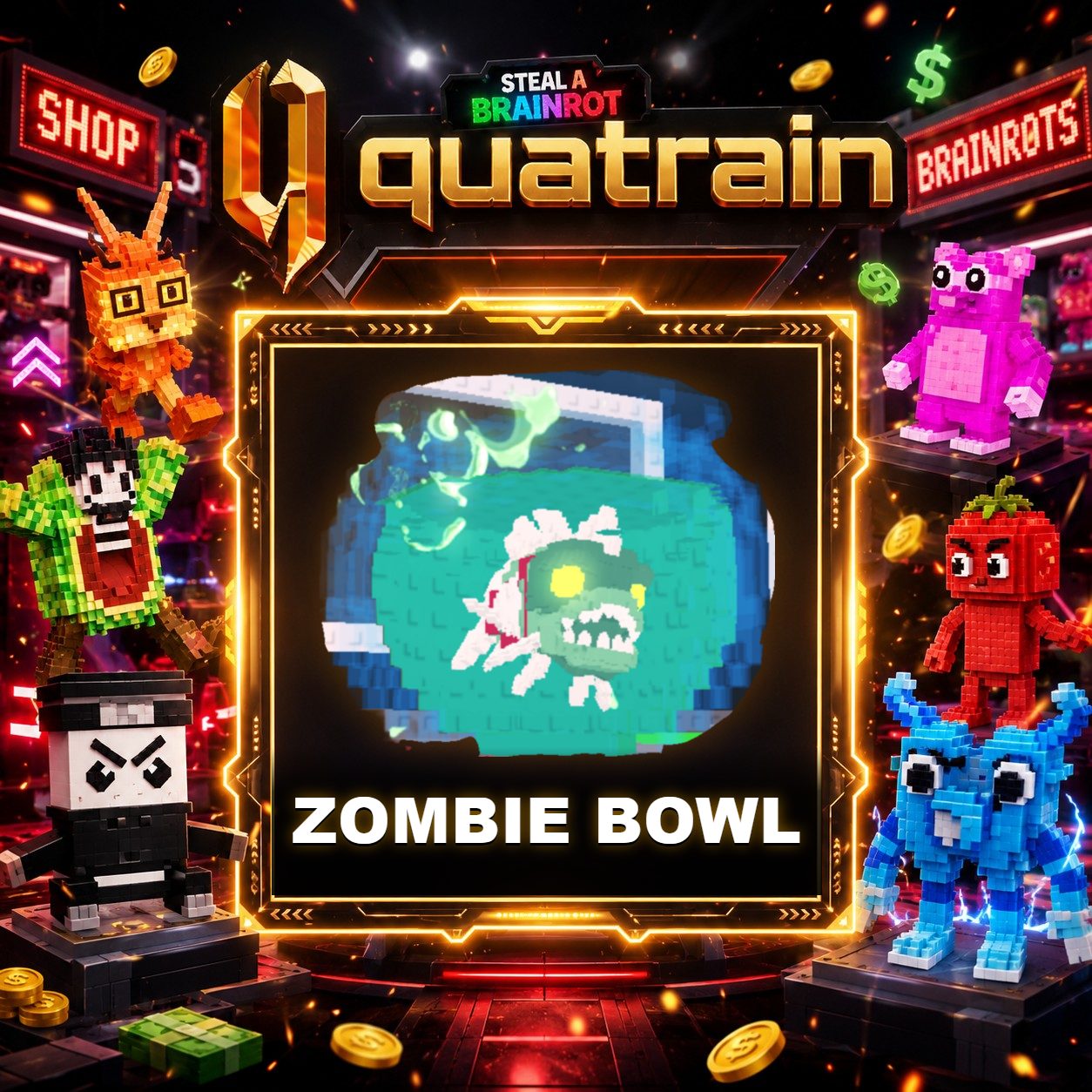 🎃👻 Zombie Bowl 👻🎃 Secret | FOR HAUNTED BASE ⚡
