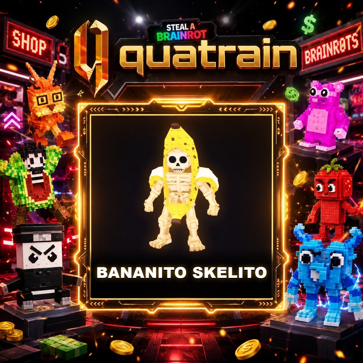 🍌🦴 Bananito Skelito 🦴🍌 Super Speedy | FOR HAUNTED BASE ⚡