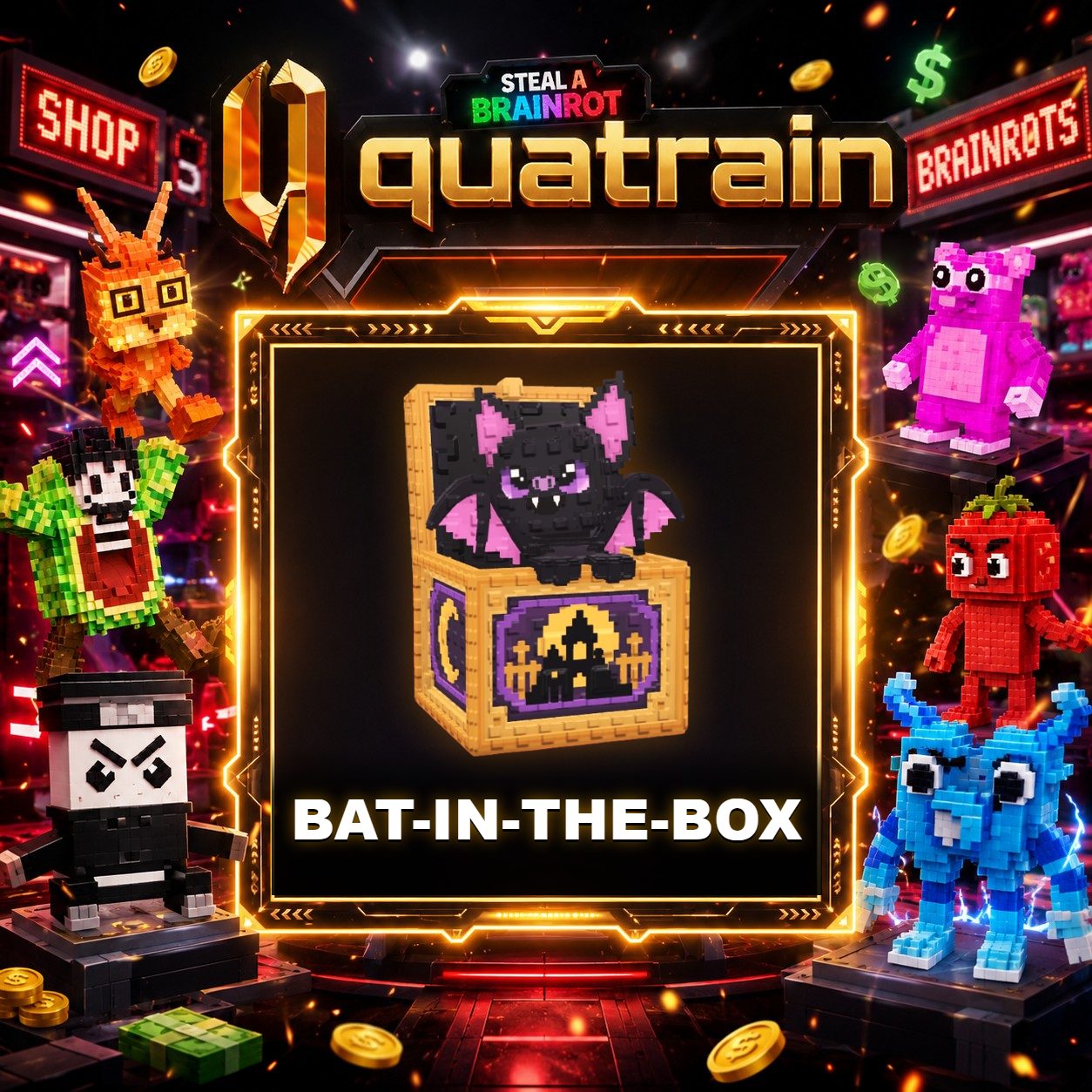 🎃👻 Bat-in-the-Box 👻🎃 Secret | FOR HAUNTED BASE ⚡