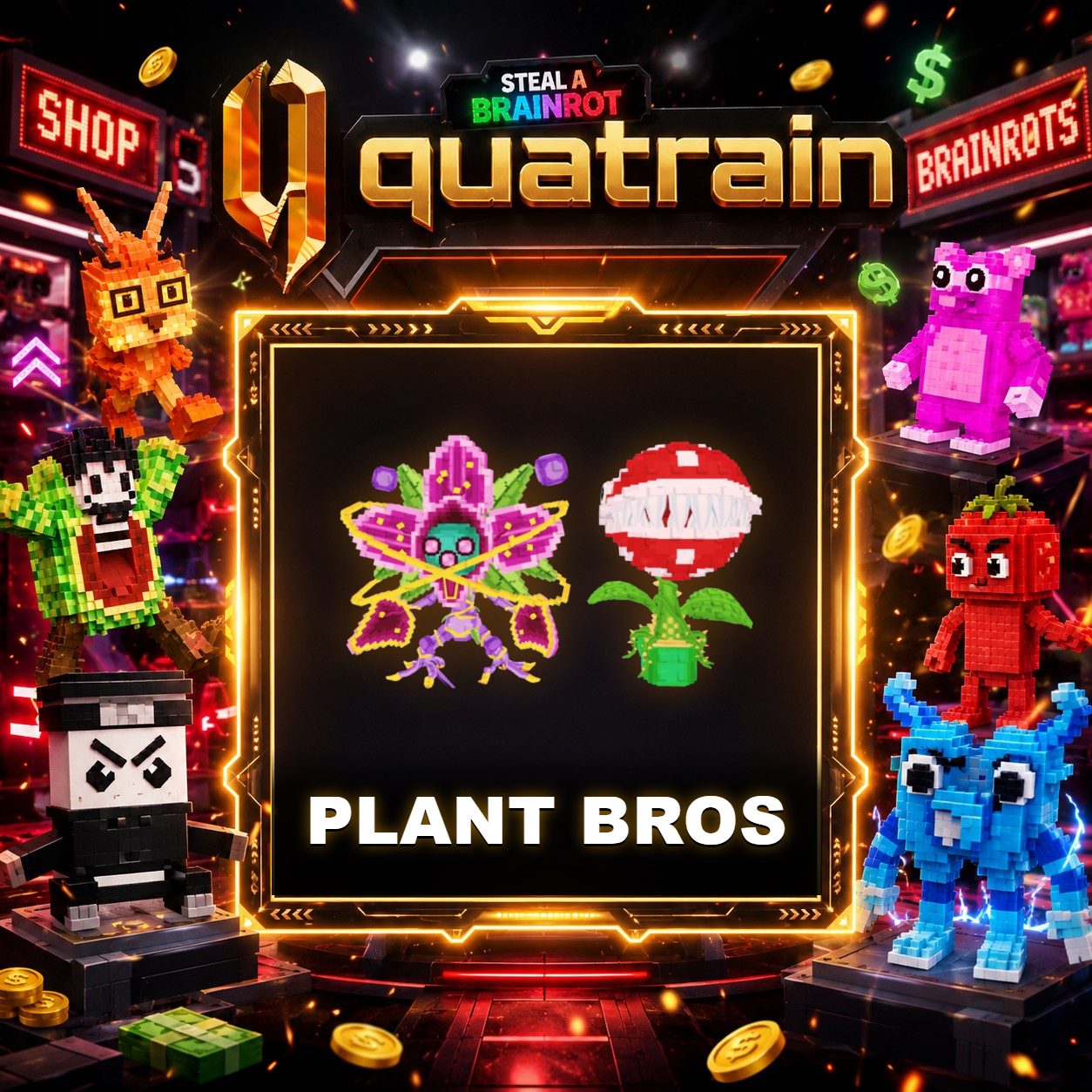 🎃👻 Plant Bros 👻🎃 Secret | FOR HAUNTED BASE ⚡