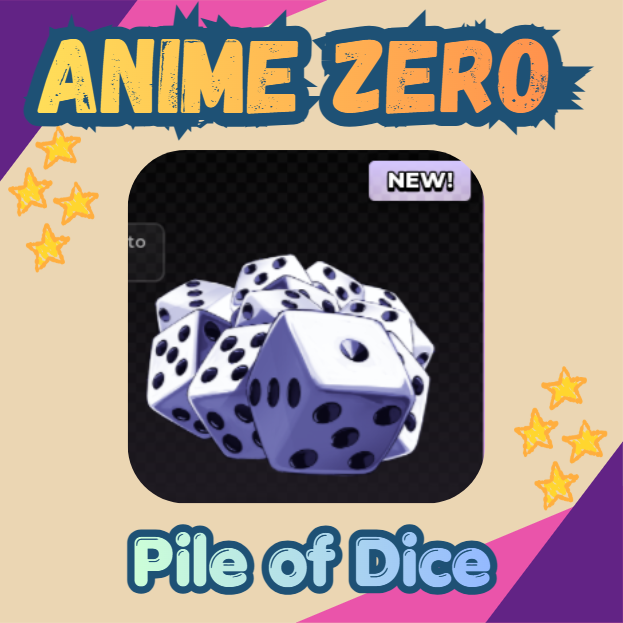 Anime Zero  Pile of Dice - 39R