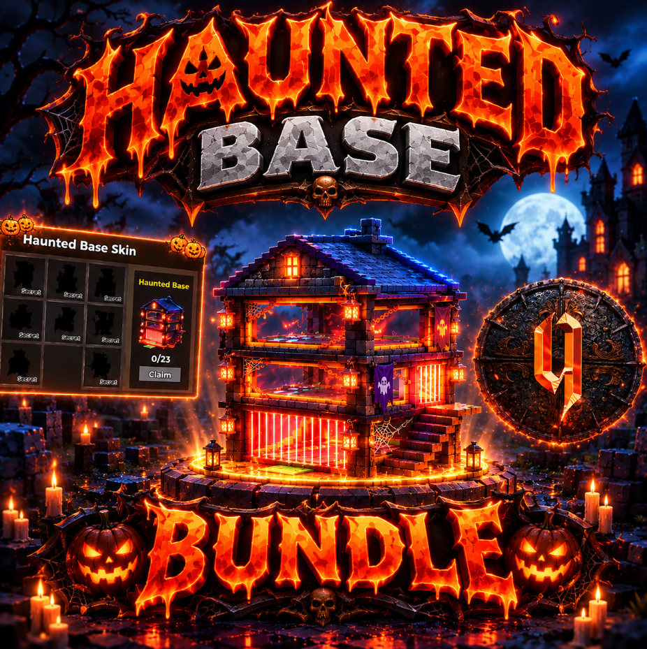🎃 CRAZY BUNDLE 👻 Flying Dutchman + Plant Bros + Dragon Skeletonini + Phoenix 🍬💀 FOR HAUNTED BASE ⚡