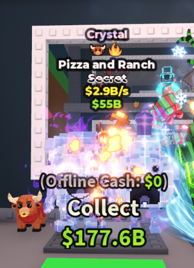 CRYSTAL PIZZA AND RANCH 2.9B/S (BULL + FIRE) – STEAL A BRAINROT – FAST DELIVERY & TRUSTED #K6RN9P