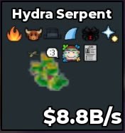 Hydra Serpent 8.8B/s - Clean Trait - Cheap and Fast Delivery