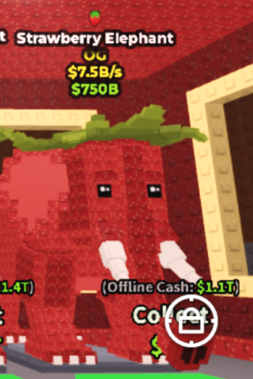 Strawberry Elephant (strawberry trait) 7.5B/s