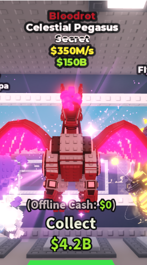 BLOODROT CELESTIAL PEGASUS 350M/S – STEAL A BRAINROT – FAST DELIVERY & TRUSTED #D4LK8Q