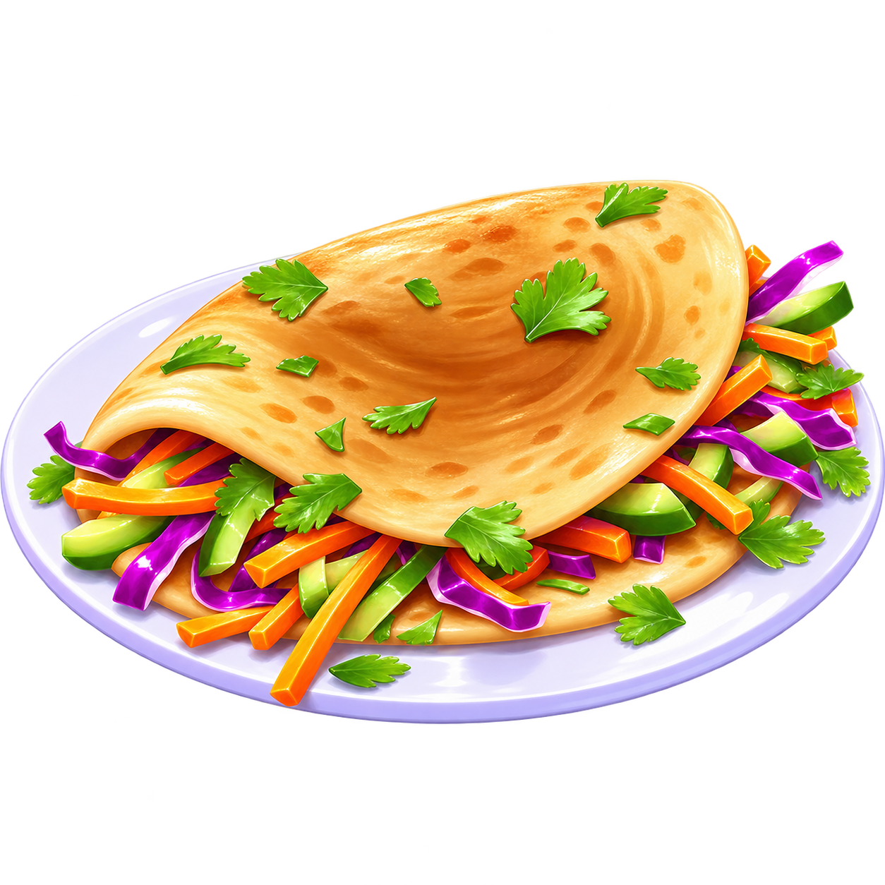 1000x Colourful Omelet