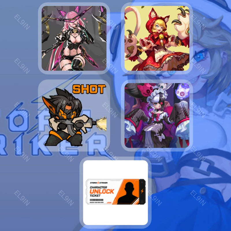 🧨 Twitch Drops ⚡️ Storm Striker JP Drops 👑 Storm Striker [Total 5 Items]