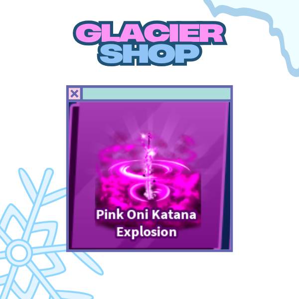 Pink Oni Katana Explosion ( Limited )