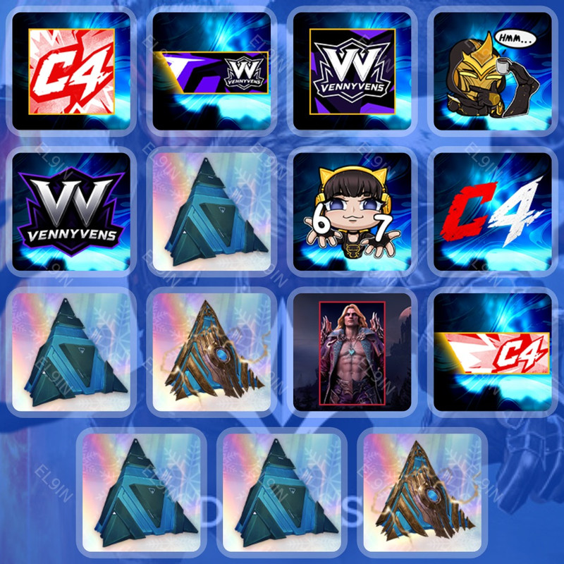 🌌 Twitch Drops 👑 Bloodtide Drops 🩸 KTUI ⚡️ Predecessor [Total 15 Items]