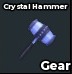 BS14406 Crystal Hammer