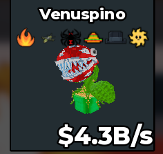Venuspino 4.3b/s 6 Trait Good🎃 Instant Delivery