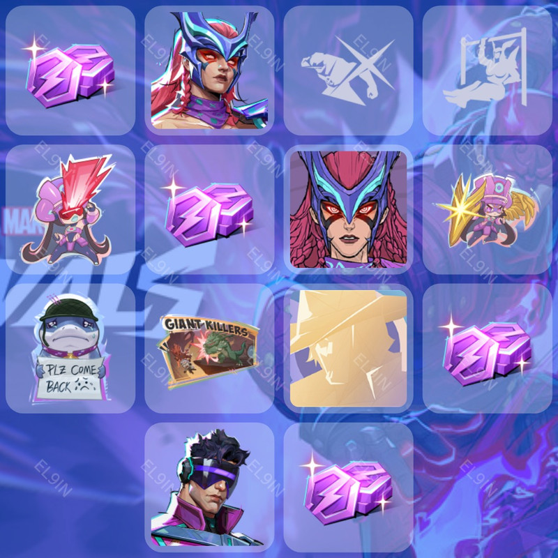 🌐 Twitch Drops 💎 Season 10.5 Twitch Drops OVZE 🧨 Marvel Rivals [Total 14 Items]
