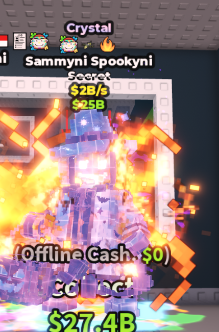 CRYSTAL SAMMYNI SPOOKYNI 2B/S (FIRE + 2 TRAITS) – STEAL A BRAINROT – FAST DELIVERY & TRUSTED #G4ZP6K