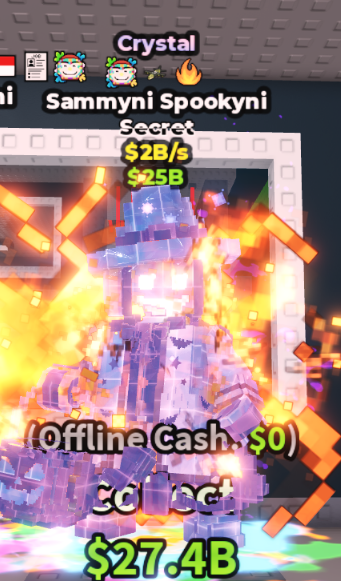 CRYSTAL SAMMYNI SPOOKYNI 2B/S (FIRE + 2 TRAITS) – STEAL A BRAINROT – FAST DELIVERY & TRUSTED #G4ZP6K