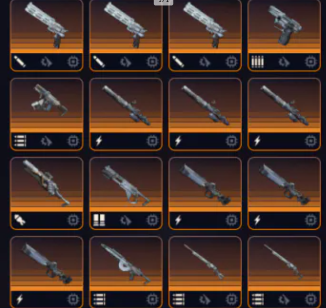 🔥x16 Gun Lvl 5 Bundle Mixed 🔥