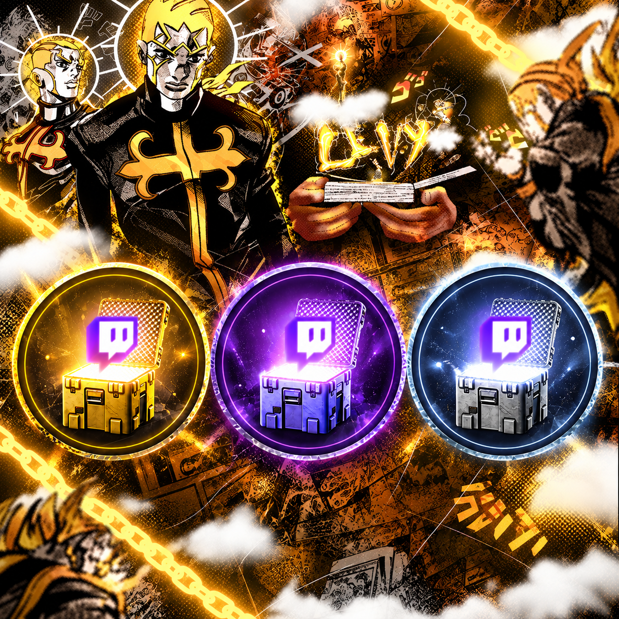 Twitch Drops🔴PVP+PVE🟠226 CRATES☑️43 Legendary+92 Rare+91 Common🟠ICEBREAKER+Streamers Challenge 2🔴