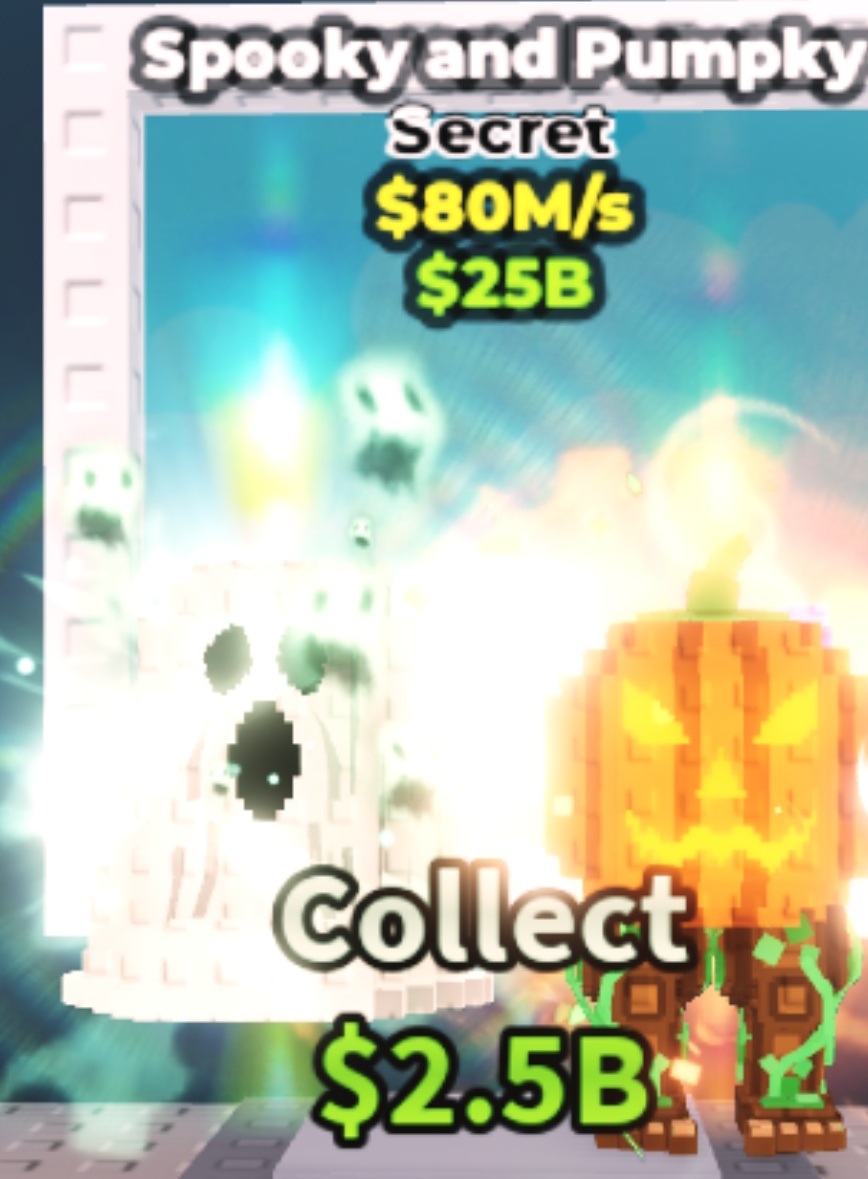 Spooky and pumpky 80M/s 📛 cheapest steal a brainrot 📛 fast delivery ✅