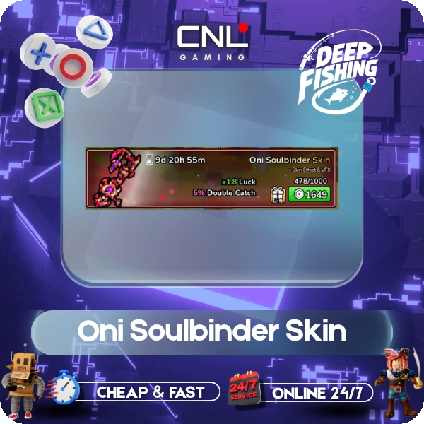 Deep Fishing - Oni Soulbinder Skin [1649R]