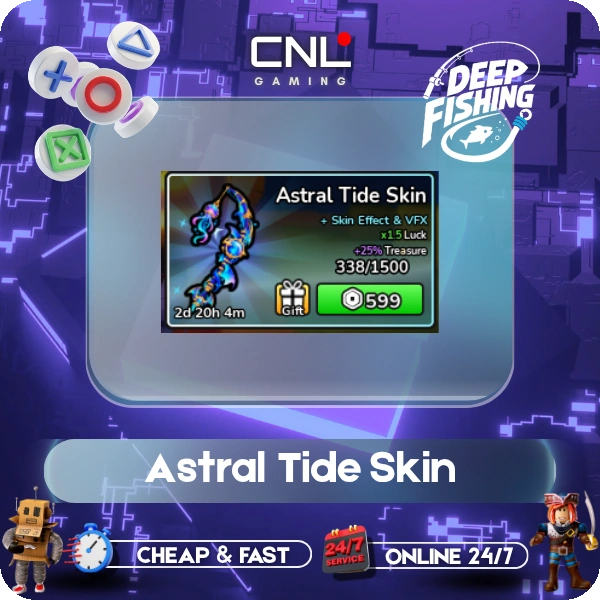 Deep Fishing - Astral Tide Skin [599R]