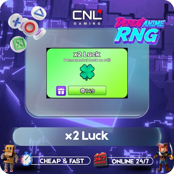 Defeat Anime RNG - x2 Luck [149R]