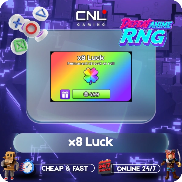 Defeat Anime RNG - x8 Luck [499R]
