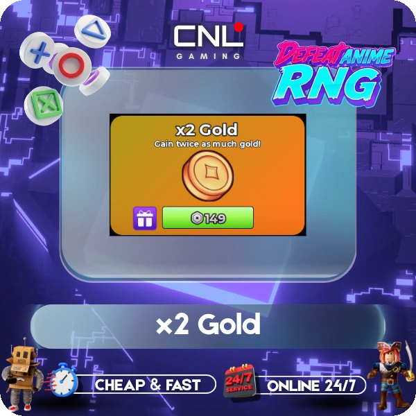 Defeat Anime RNG - x2 Gold [149R]
