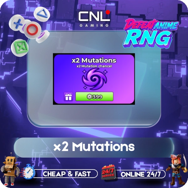 Defeat Anime RNG - x2 Mutations [399R]