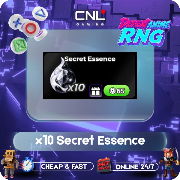Defeat Anime RNG - x10 Secret Essence [65R]